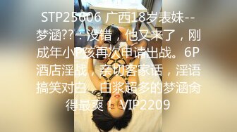 STP25606 广西18岁表妹--梦涵??：没错，他又来了，刚成年小P孩再次申请出战。6P酒店淫战，亲切客家话，淫语搞笑对白，白浆超多的梦涵肏得最爽！ VIP2209