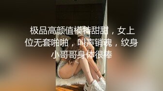  极品高颜值模特甜甜，女上位无套啪啪，叫声销魂，纹身小哥哥身体很棒