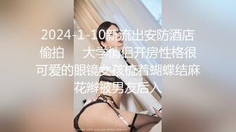 2024-1-10新流出安防酒店偷拍❤️大学情侣开房性格很可爱的眼镜女孩梳着蝴蝶结麻花辫被男友后入