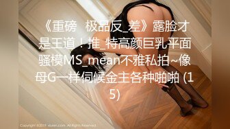 《重磅☛极品反_差》露脸才是王道！推_特高颜巨乳平面骚模MS_mean不雅私拍~像母G一样伺候金主各种啪啪 (15)